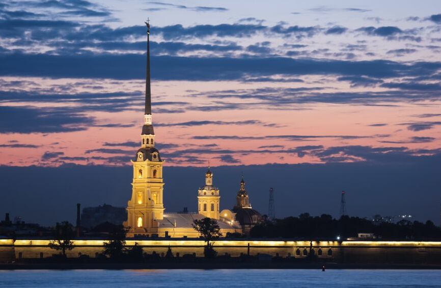 Картина на холсте Санкт Петербург, арт hd1544901